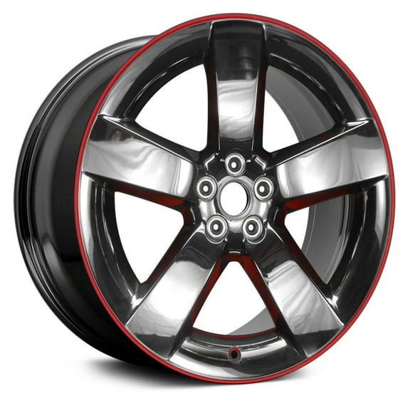 20 Inch Aluminum OEM Take off Wheel Rim For Dodge Challenger 2014-2014 5 Lug 115mm 5 Spoke