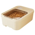 thumbnail image 1 of JJKBVCLO Récipient Hermétique pour Nourriture pour Animaux de Compagnie pour Chien Chat et Autres Animaux de Compagnie avec Tasse à Mesurer Seau de Rangement pour Nourriture pour Chien, 1 of 1