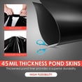 thumbnail image 2 of M optimized 10x15 ft Pond Liner, 45 Mil Thickness, Pliable & Durable Epdm Material, Easy Cutting & Uv Resistant, for Fish or Koi, Features, Waterfall Base, Fountains and Water Gardens, 2 of 7