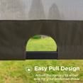 thumbnail image 4 of INTER HUT 11.4 x 11.4 Outdoor Pergola with Adjustable Shade Top, 4 of 7