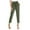 Army Green, variant on EDFBUYKRS Female Women Pants Casual Teacher Pants Plus Size Petite Women's Casual Pants Solid High Waist Self Tie Belted Pencil Trouser Xl