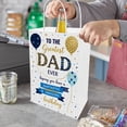 thumbnail image 5 of 12 Pack Dad Birthday Gift Bags, Medium Paper Party Bags with Handles for Celebrations, 5 of 6