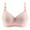 Pink, variant on Bigersell No Wire Bras for Women On Sale Push up Bras Soft Bra Style B1043 V-Neck Lightly Lined Bras Hook and Eye Bra Closure Regular Size Lace Bras for Women Pink 38BCD