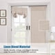 thumbnail image 3 of Cortina de 2 piezas, lino texturizado, cortina de privacidad para interiores Meterk  Beige, 3 of 7