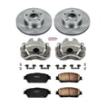 thumbnail image 2 of PowerStop Front Stock Replacement Brake Pad and Rotor Kit with Calipers Fits: TOYOTA Select Models KCOE5431, 2 of 7