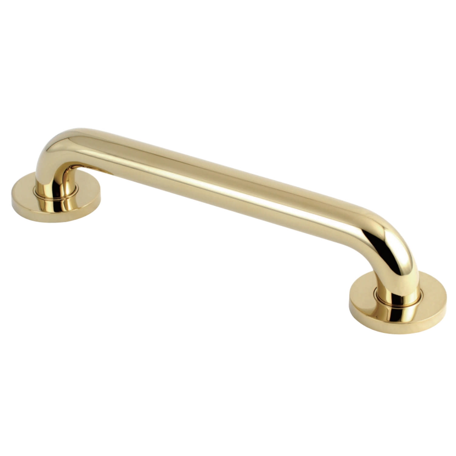 Kingston Brass DR514122 Meridian 12" Decorative ADA Grab Bar, Polished