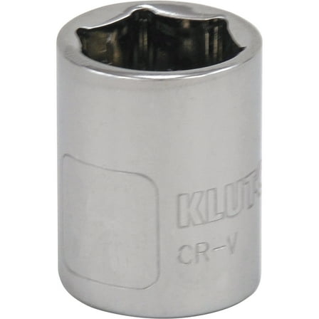 Klutch Socket, SAE, 9/16in., 3/8in.-Drive, 6-Pt.