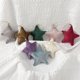 thumbnail image 4 of piezas de adornos navideños de terciopelo con forma de estrella, de lujo, para colgar en el árbol, regalo de feliz Navidad, decoración navideña, 4 of 5