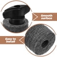 thumbnail image 4 of Cymbal Sleeves Grey Plastic for Musicians Music Practice 2 Sets, 4 of 9