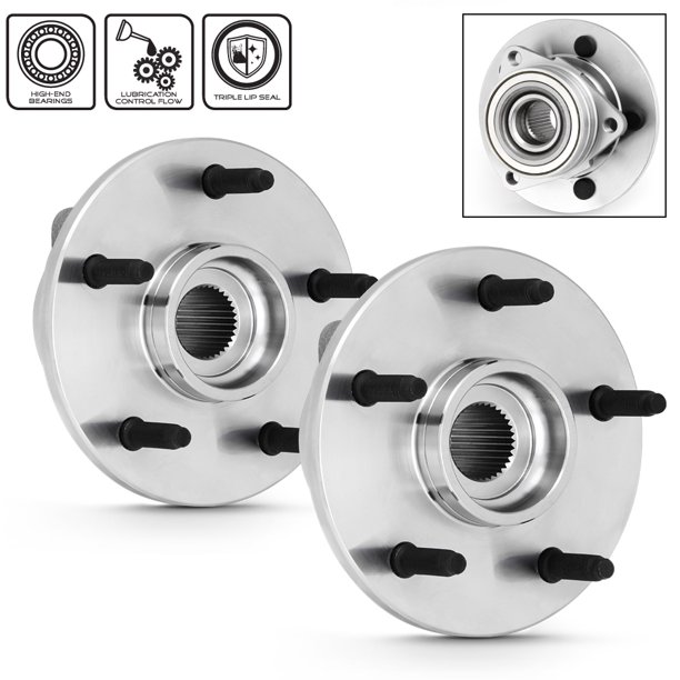 2 x 515038 Front Wheel Hub Bearings For 20002001 Dodge Ram 1500 4WD w
