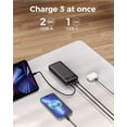 thumbnail image 3 of 40000mAh Power Bank, 30W PD Fast Charging Portable Charger with LED Digital Display, High Capacity External Battery Pack for iPhone 17 16 15 Pro Max, Samsung Galaxy, iPad, Camping by Tilnce, 3 of 9