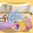 thumbnail image 5 of Yexmas 7-Piece Climbing Toys Soft Foam Set with Ball Pit,Indoor Play Gym Set for Toddlers, 5 of 10