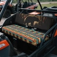 thumbnail image 3 of HUIACONG Brown Bear UTV Seat Covers Waterproof Breathable 2 PSC UTV Seat Covers Non-Slip Soft Compatible with Kawasaki Mule 4010, 3 of 7