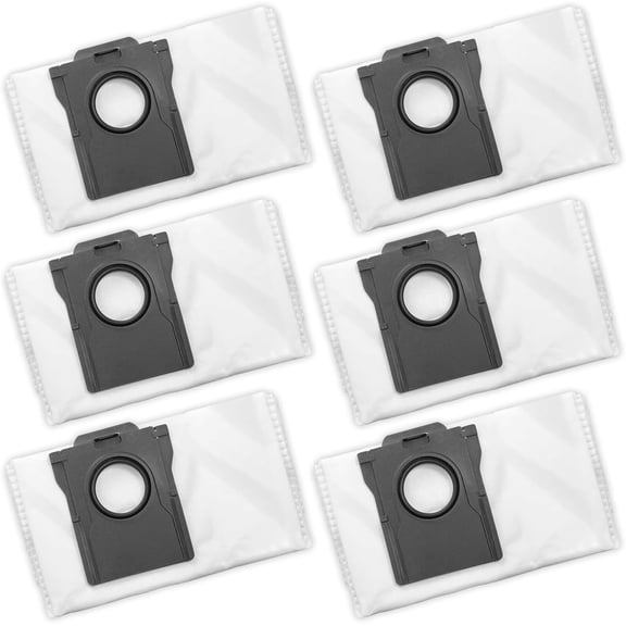 Vacuum Cleaner Bags for Dreame X40 Master Replacement Dust Bags 4.2L Pack of 6