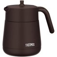 thumbnail image 1 of Thermos Vacuum Insulated Teapot with Strainer 700ml Brown TTE-700 BW, 1 of 4