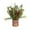 A, variant on SLYNSHome Artificial Christmas Flowers Plant Pot Decorations,Xmas Floral Tabletop Centerpiece Arrangement Christmas Flowers