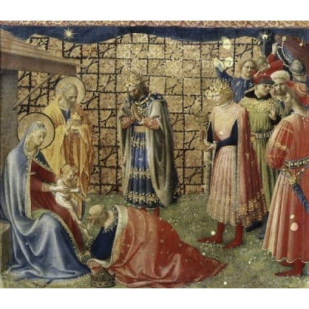 Image result for adoration of the magi - Fra Angelico