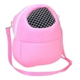 thumbnail image 1 of Breathable Parrot Bed Cage Small Kangaroo Hedgehog Outdoor Sleeping Nest Pet Carrier Hamster Backpack Hanging House PINK L, 1 of 8