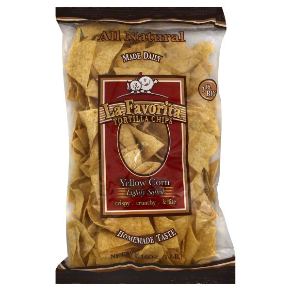 La Favorita Yellow Corn Tortilla Chips, 16 Oz.