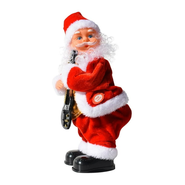 Juguete eléctrico del ornamento de muñeca del baile Guitarra Zulema Muñeca eléctrica de Santa Claus