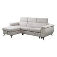 thumbnail image 5 of Lexicon Cadence Microfiber Reversible Sectional Sofa in Beige, 5 of 9