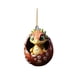 thumbnail image 1 of Adornos navideños, adornos navideños, regalos navideños, pequeño huevo de dinosaurio, decoración navideña para el hogar, colgante plano de acrílico, lindo regalo de Año Nuevo para bebé, colgante de hu, 1 of 3