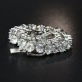 thumbnail image 2 of GHSDFBB Bracelet Diamant Simulé Tennis Bling Lab 1 Rangée AAA Or Argent 8 Pouces 7 Pieds', 2 of 6