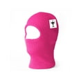 thumbnail image 2 of 1 Hole Winter Ski Mask - Hot Pink, 2 of 2