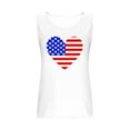 thumbnail image 4 of GERsome 4th of July Patriotic Tank Tops for Women Summer Sleeveless Loose Fit Tops American Flag Crew Neck T-Shirts S-5XL, 4 of 4