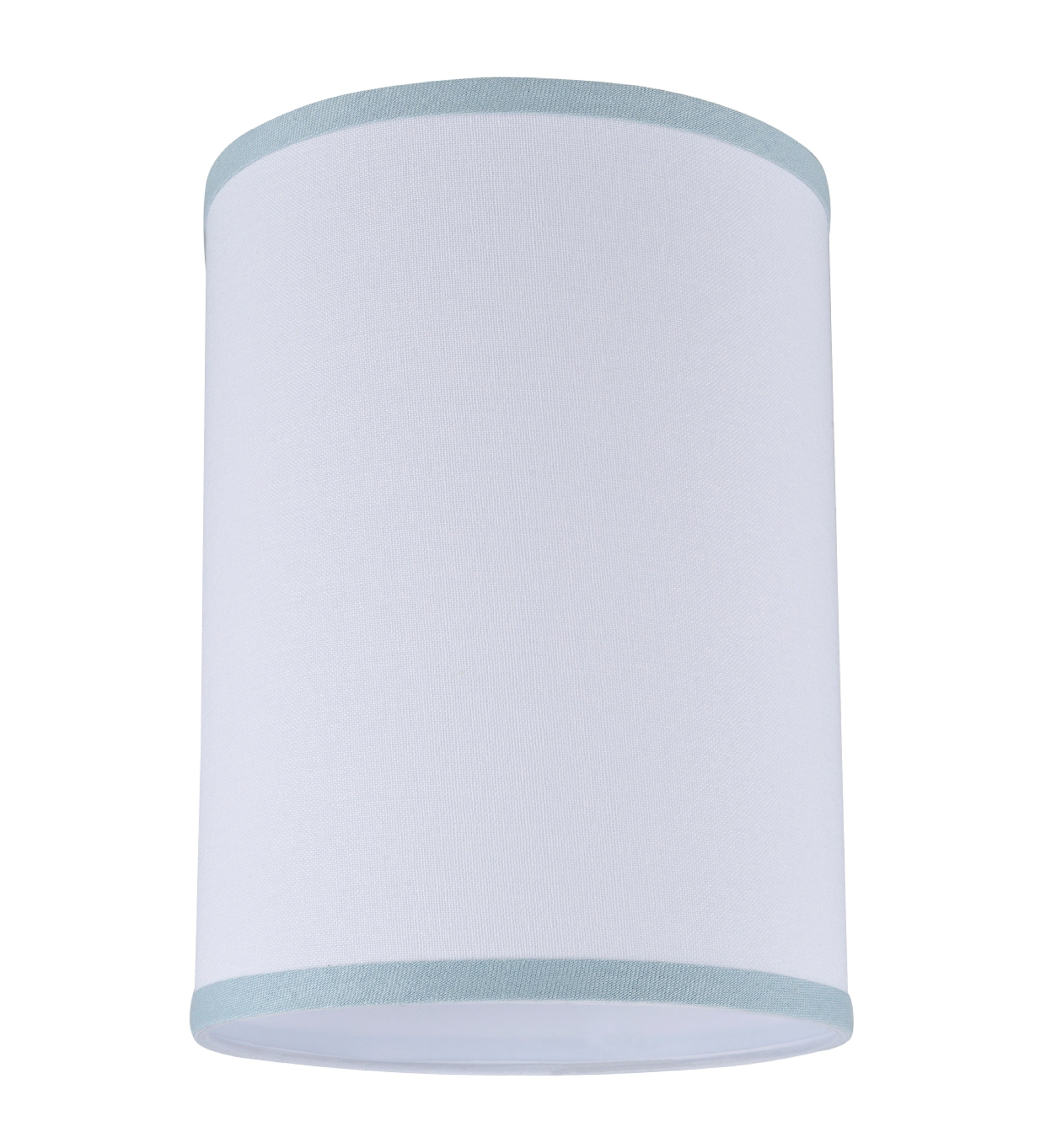 Aspen Creative 31111 Transitional Hardback Drum (Cylinder) Shape Spider Construction Lamp Shade in White, 8" wide (8" x 8" x 11")