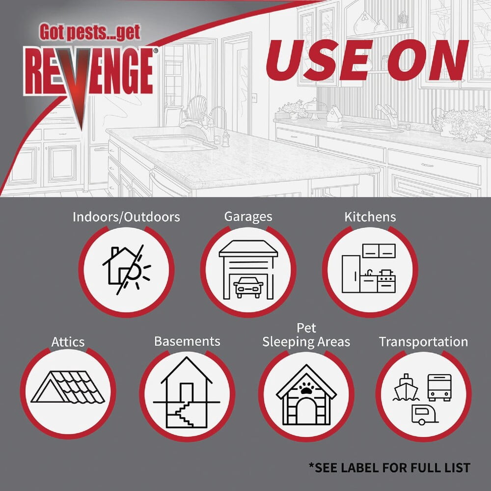 BONIDE REVENGE House Guard 128 Oz. Ready To Use Trigger Spray Household Pest Control — Residential Use, Standard Application