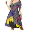 thumbnail image 3 of Trendy 80s Dress summer clothes Dress vintage dress for women dresses for prom, 3 of 7