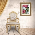 thumbnail image 3 of Popp, Grace 19x24 Gold Ornate Wood Framed with Double Matting Museum Art Print Titled - Flor de Color I, 3 of 4