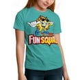 thumbnail image 2 of The Fun Squad T-Shirt for Boys And Girls, Funny Short Sleeve Shirts for Kids, 3D Print Novelty Graphic Tee Shirt, Comfortable Breathable Fabric, 2 of 10