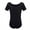 Black, variant on Ibtom Castle Girls Pink Cotton Polyester Breathable Leotard