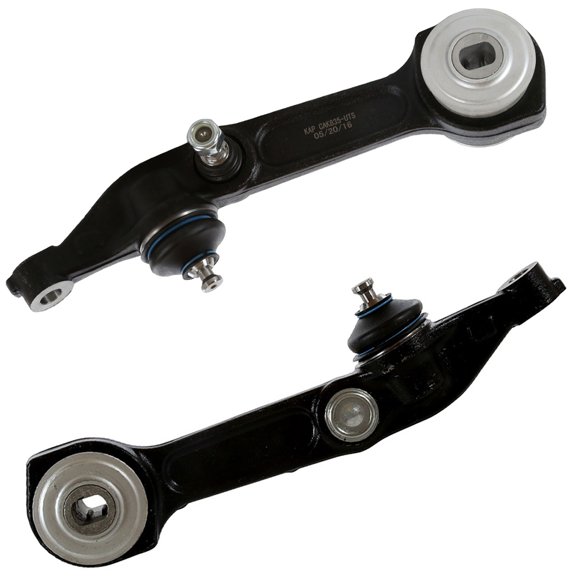 AutoShack Front Lower Rearward Control Arms and Ball Joint with Bushings for Mercedes-Benz, S430 2000-2006 S500 2000-2006, RWD V8 4.3L 5.0L, Pair