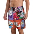 thumbnail image 2 of The Cuphead Show Mens Swim Trunks Quick Dry Board Shorts with Mesh Lining Beach Shorts Swimwear Bathing Suits, 2 of 7