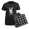 thumbnail image 5 of CafePress - Honey Bunny Women's Dark Pajamas - Women's Short Sleeve Print T-Shirt and Pants Dark Cotton Pajama Set, 5 of 7
