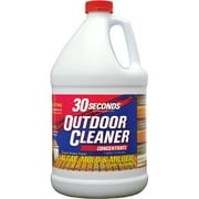 30 SECONDS Outdoor Cleaner for Stains from Algae, Mold and Mildew 1 Gallon Liquid Concentrate