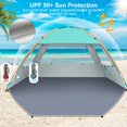 thumbnail image 3 of Carpa de playa Gorich Sun Shelter para 4 a 10 personas con UPF 50 +, 3 of 7