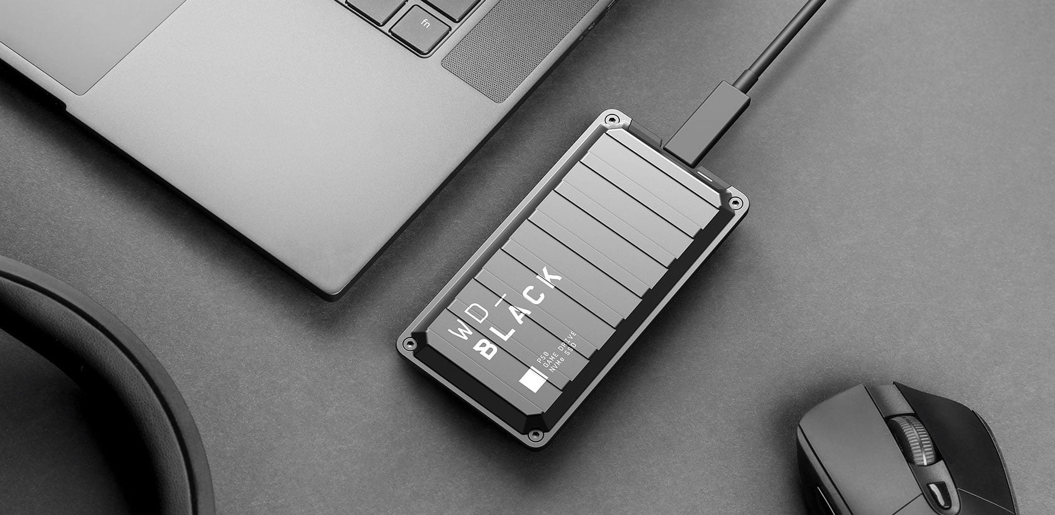 WD_BLACK 4TB P50 Game Drive SSD, Portable External Solid State Drive - WDBA3S0040BBK-WESN