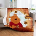 thumbnail image 5 of Winnie the Pooh Casual Blanket Soft Plush Throw BlanketsKids Throw Blankets in Home Bed Sofa Chairs Dorm, 5 of 10