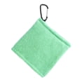thumbnail image 4 of Toalla de golf microfibra Cola con clip verde, 4 of 8