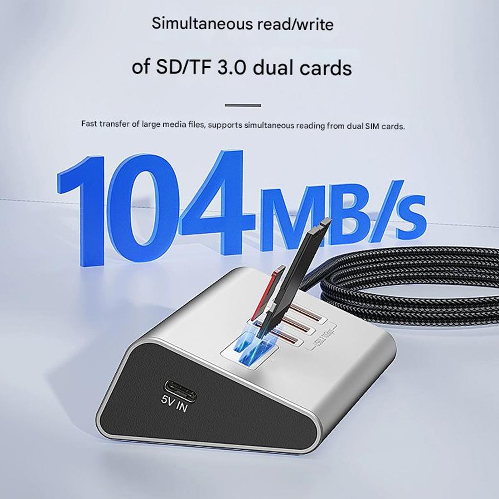 Fast Speed 10Gbps USB C Hubs Aluminum Adapter Multiple Interfaces Card Reader For Laptop