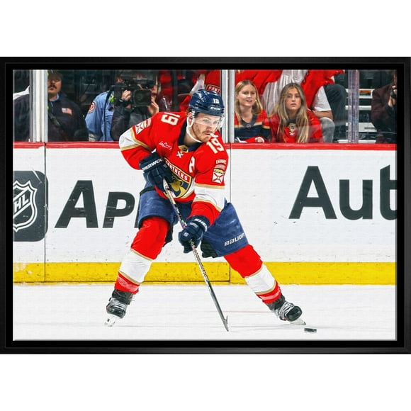 Matthew Tkachuk 20x29 Framed Canvas Panthers