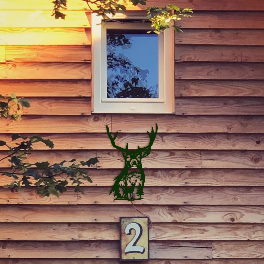 Deer Head Wall Hanging Resin Silicone Mold, Deer Epoxy Casting Mold for Wall Hanging Mount Home Office Decoration, DIY Crafts Door Wall Art Party Decoration
