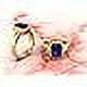 thumbnail image 6 of Unheated Untreatet 14.25 Carat Aaa+ Quality Natural Blue Sapphire Neelam Gold Plated Adjustable Gemstone Ring For Women'S And Men'S (Lab - Certified)-B0C37K, 6 of 7