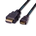 thumbnail image 3 of SatelliteSale Digital 1.4 Mini HDMI a Cable HDMI 4K, Cordón Negro PVC SatelliteSale  1P15FTMINI2HDMI, 3 of 5