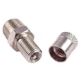 thumbnail image 2 of JEGS 1/8 in. NPT Schrader Valve Adapter, Chrome, 2 of 5