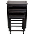 thumbnail image 3 of Oriental Furniture Rosewood Nesting Tables in color Rosewood, 3 of 3